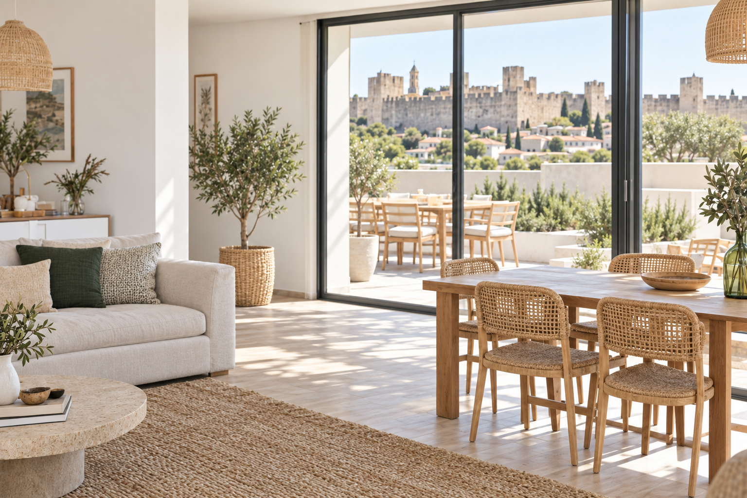 Intérieur lumineux préparé par Sekoya Agency